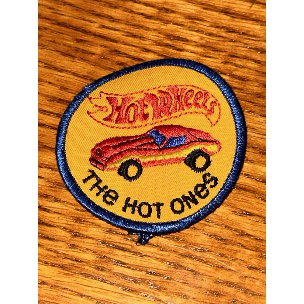 Hot Wheels "The Hot Ones" Iron-On Patch 1980's